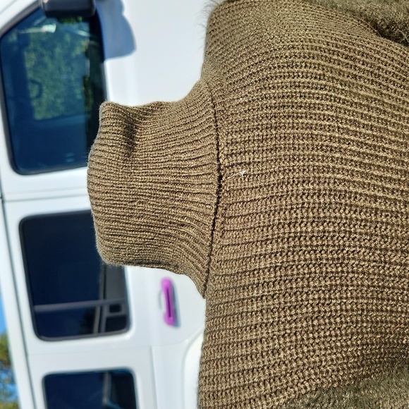 Stunning Thick Winter Bodycon Ribbed Sweater Dress - Picture 13 of 14